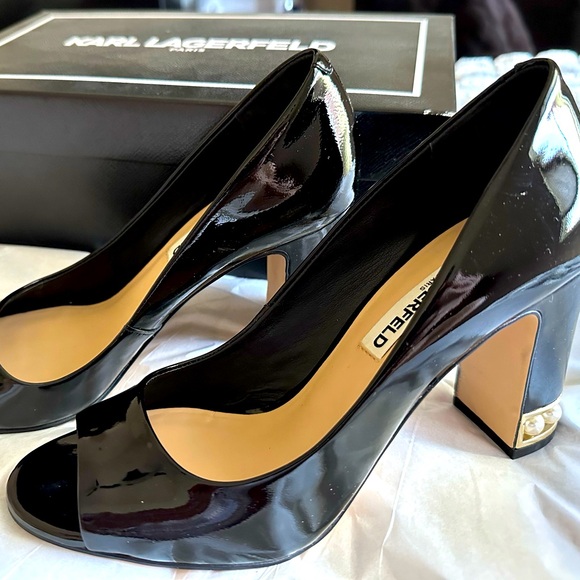 Karl Lagerfeld Shoes - Karl Lagerfeld Paris Sandals with  Embellished heels